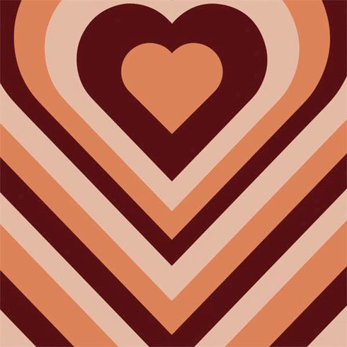 Autumn Heart Pattern Nintendo 2DS XL (2017) Skin